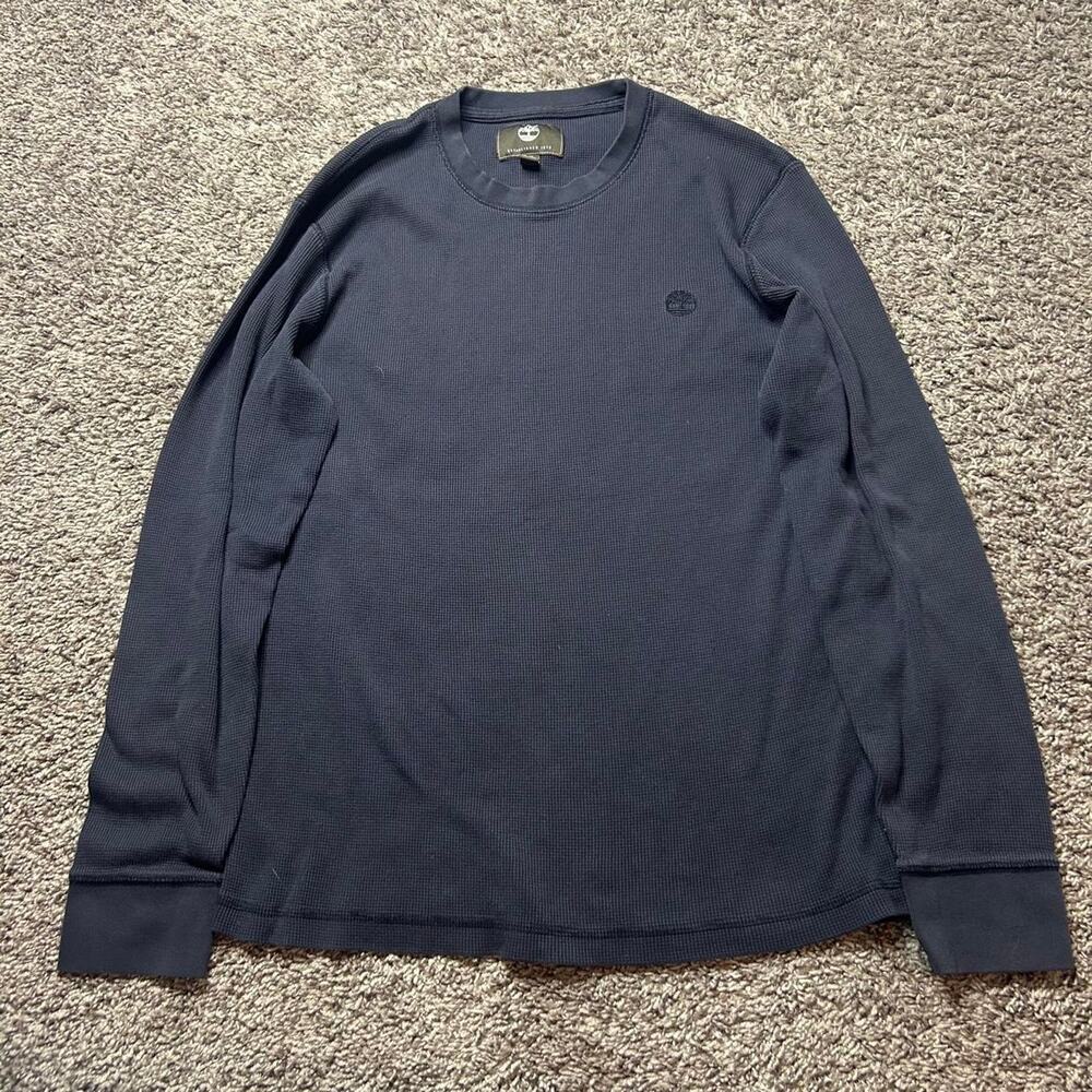 Timberland navy long sleeve thermal